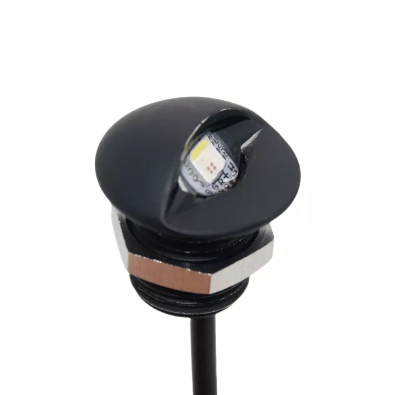 Matt Black Threaded 1W Led Stair Lights