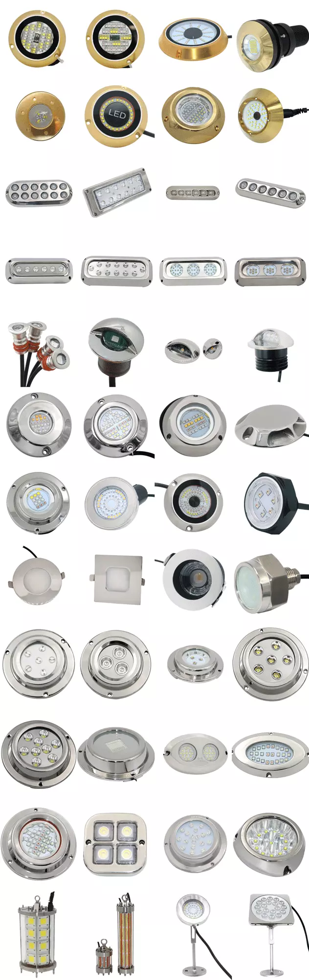 3W 72MM White Houisng IP67 Waterproof Led Ceiling Lights