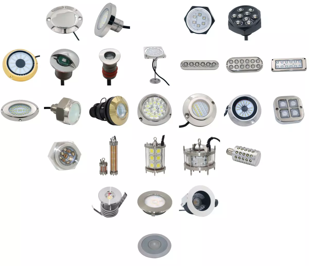 3W 6W SS316 Interior Boat LED Ceiling Light