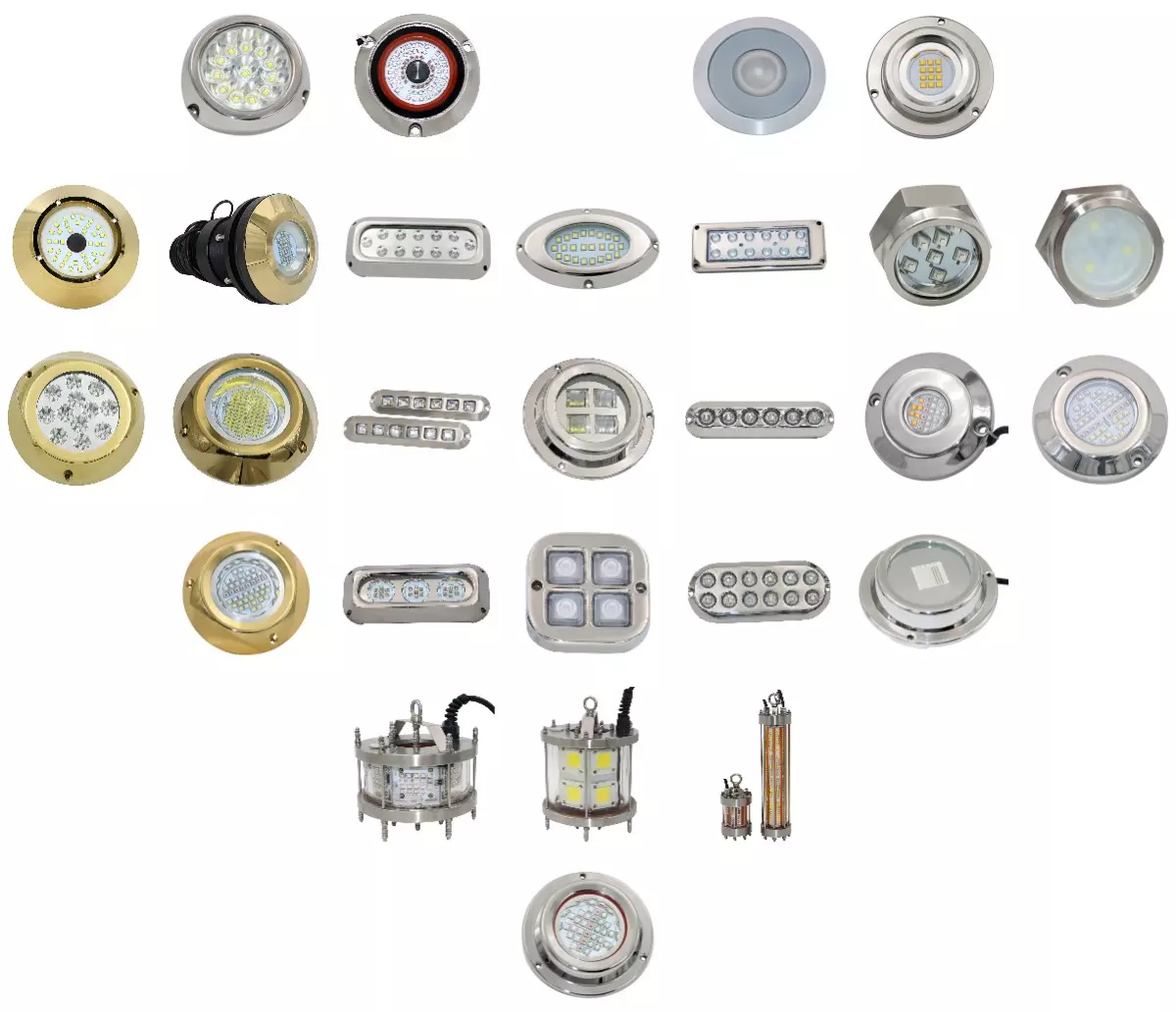 36W Marine Underwater LED Boat Drain Plug Light